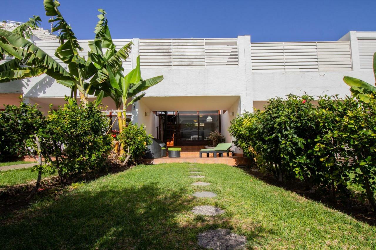 Flatguest Pr Beach - Terrace + Garden + 24H Mogán エクステリア 写真